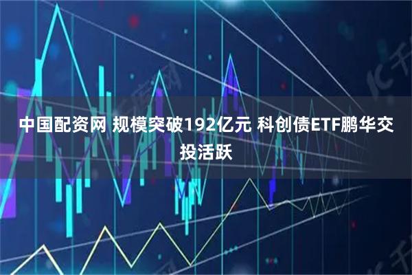 中国配资网 规模突破192亿元 科创债ETF鹏华交投活跃