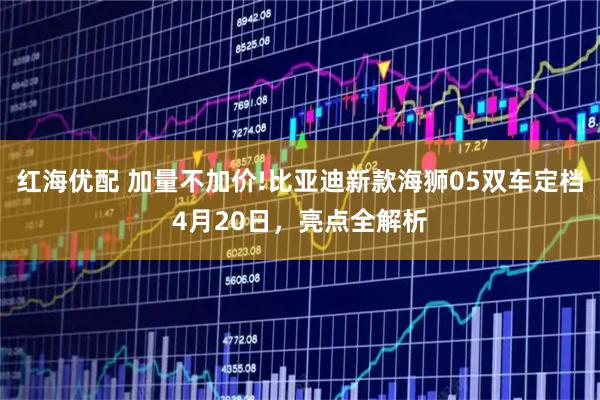 红海优配 加量不加价!比亚迪新款海狮05双车定档4月20日，亮点全解析